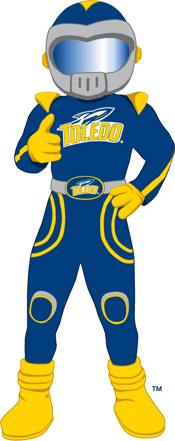 Toledo Rockets 2015-Pres Mascot Logo diy iron on heat transfer